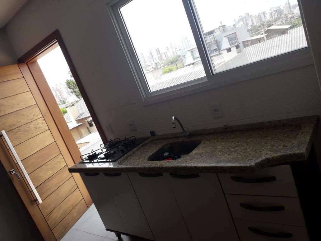 Apartamento Flat No Centro - Passo De Torres Sc Pirataba Esterno foto
