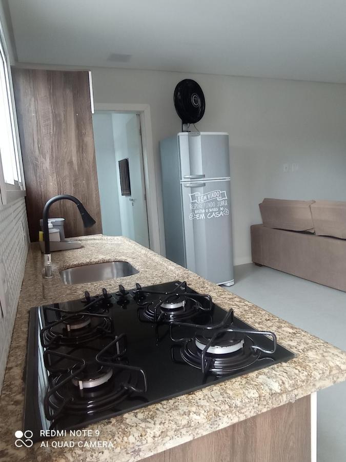 Apartamento Flat No Centro - Passo De Torres Sc Pirataba Esterno foto